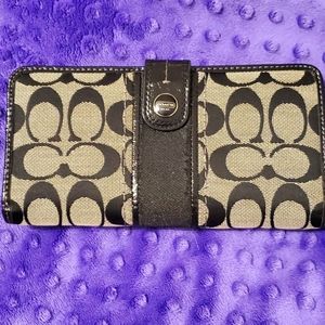 Signature C's Coach wallet